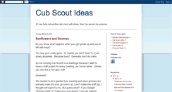 Desktop Screenshot of mycubscoutideas.blogspot.com