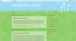 Desktop Screenshot of heatheriona.blogspot.com