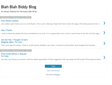 Tablet Screenshot of blahblahbiddyblog.blogspot.com