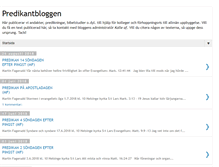 Tablet Screenshot of predikantbloggen.blogspot.com