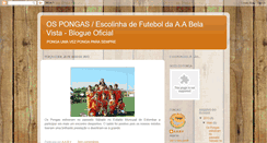 Desktop Screenshot of escolinhafutbelavista.blogspot.com
