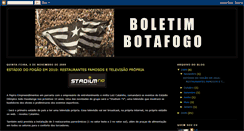 Desktop Screenshot of boletimbotafogo.blogspot.com