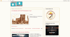 Desktop Screenshot of cristoocaminho.blogspot.com