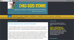 Desktop Screenshot of childsizedstories.blogspot.com