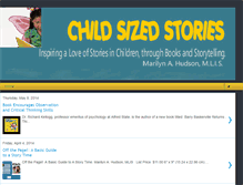 Tablet Screenshot of childsizedstories.blogspot.com
