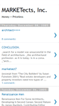 Mobile Screenshot of marketectsinc.blogspot.com