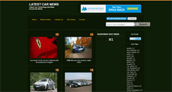 Desktop Screenshot of one-car-news.blogspot.com