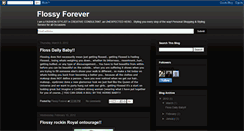 Desktop Screenshot of flossyforever.blogspot.com