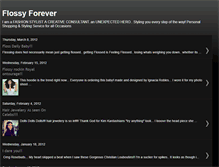 Tablet Screenshot of flossyforever.blogspot.com