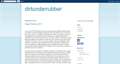 Desktop Screenshot of dirtunderrubber.blogspot.com