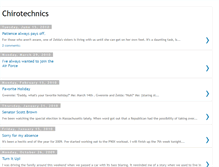 Tablet Screenshot of chirotechnics.blogspot.com