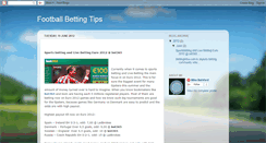 Desktop Screenshot of bettingtipsfootball.blogspot.com