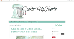 Desktop Screenshot of cookinupnorth.blogspot.com