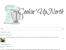 Tablet Screenshot of cookinupnorth.blogspot.com