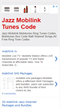 Mobile Screenshot of mobilinkgsm-jazz.blogspot.com