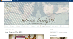 Desktop Screenshot of adornedbeauty21.blogspot.com