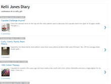 Tablet Screenshot of kellijonesdiary.blogspot.com