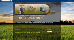 Desktop Screenshot of alfarero-predica.blogspot.com