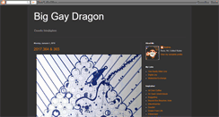 Desktop Screenshot of biggaydragon.blogspot.com