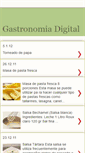 Mobile Screenshot of gastronomiadigital.blogspot.com