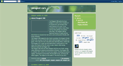 Desktop Screenshot of justpeugeot-cars.blogspot.com