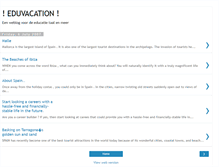 Tablet Screenshot of eduvacation.blogspot.com