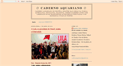 Desktop Screenshot of cadernoaquariano.blogspot.com