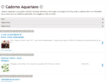Tablet Screenshot of cadernoaquariano.blogspot.com