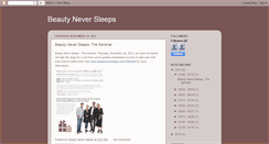 Desktop Screenshot of beautyneversleepscosmetics.blogspot.com