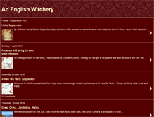 Tablet Screenshot of anenglishwitchery.blogspot.com