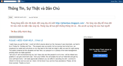 Desktop Screenshot of diendanchinhtri.blogspot.com