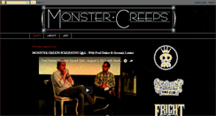 Desktop Screenshot of monstercreeps.blogspot.com