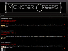 Tablet Screenshot of monstercreeps.blogspot.com