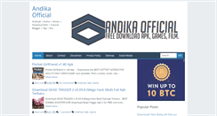 Desktop Screenshot of andika-official.blogspot.com