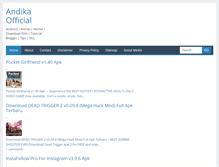 Tablet Screenshot of andika-official.blogspot.com
