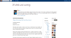 Desktop Screenshot of 38weeksandcountingtears.blogspot.com