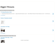 Tablet Screenshot of diggingimages.blogspot.com