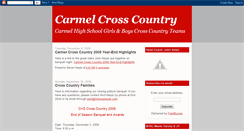 Desktop Screenshot of carmelcrosscountry.blogspot.com