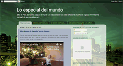 Desktop Screenshot of especialdelmundo.blogspot.com