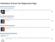 Tablet Screenshot of hollenbecksciencefair.blogspot.com