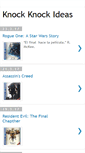 Mobile Screenshot of knockknockideas.blogspot.com