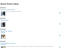 Tablet Screenshot of knockknockideas.blogspot.com