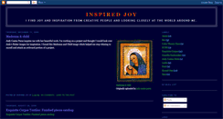 Desktop Screenshot of inpspiredbyjoy.blogspot.com