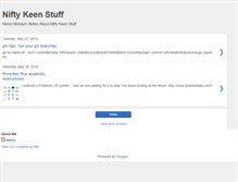 Tablet Screenshot of niftykeen.blogspot.com