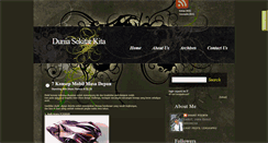 Desktop Screenshot of dhanzartpoenya.blogspot.com