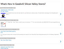Tablet Screenshot of goodwillsiliconvalleystores.blogspot.com