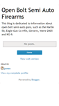 Mobile Screenshot of openboltguns.blogspot.com