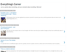 Tablet Screenshot of everythingscorner.blogspot.com