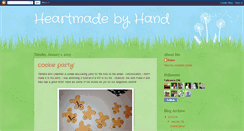 Desktop Screenshot of heartmadebyhand.blogspot.com