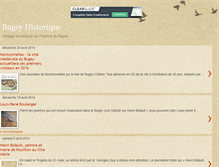 Tablet Screenshot of bugey-historique.blogspot.com